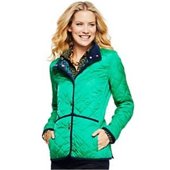 C. Wonder Jackets & Blazers - C. Wonder Green Quilted Puffer Jacket